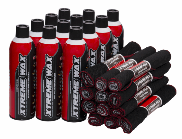 🏆 Pack Profesional Xtreme Wax: 12 Latas + 12 Microfibras por Solo $3,599 – ¡Envío GRATIS a Todo México! 🇲🇽
